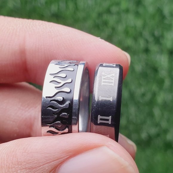 "NEW* Set of 2 Rings for Women/Men, SET101114 - Picture 6 of 13